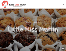 Tablet Screenshot of littlemissmuffin.com.au